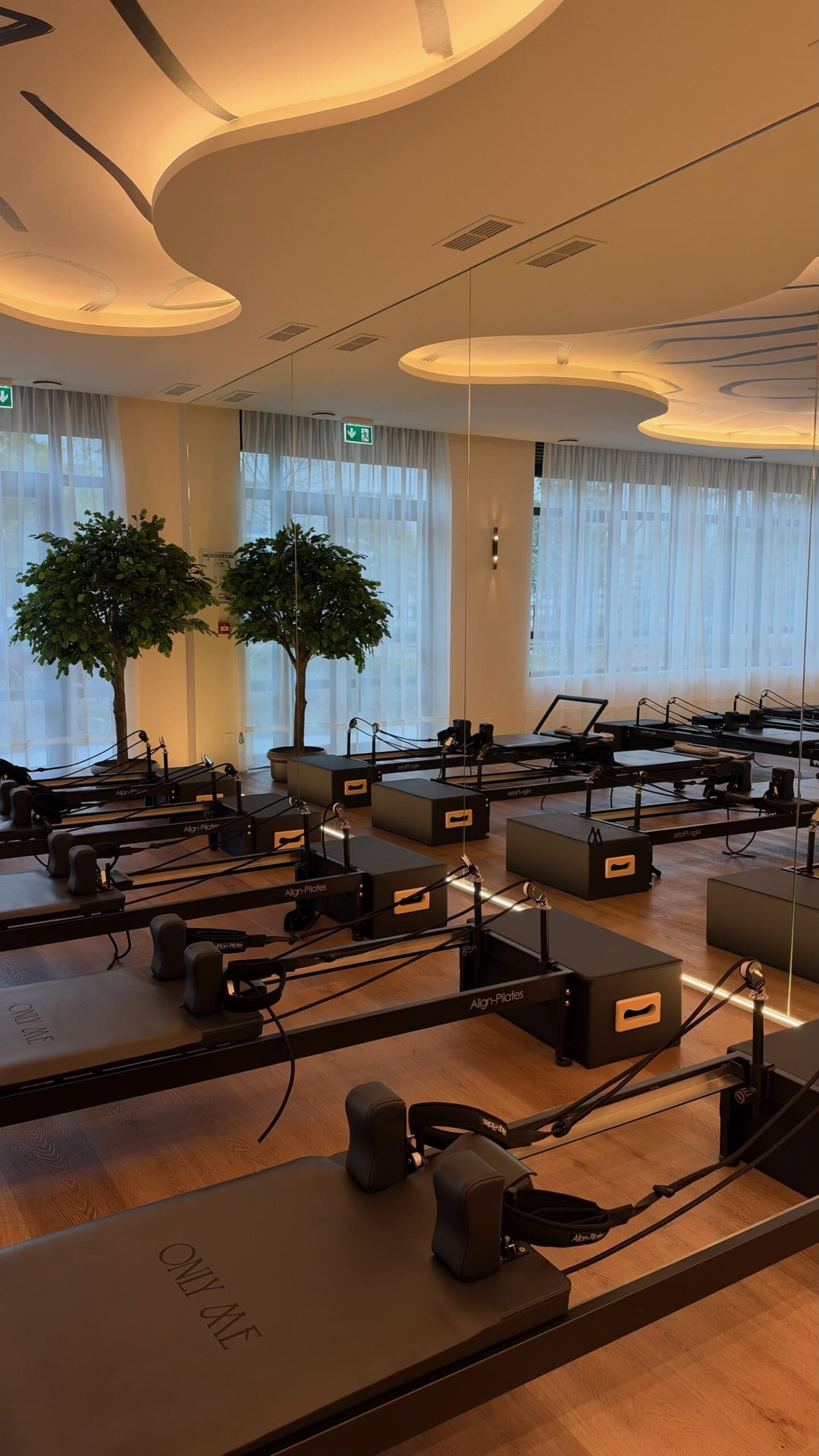 Un des quatre univers du studio Only Me Pilates à Chessy